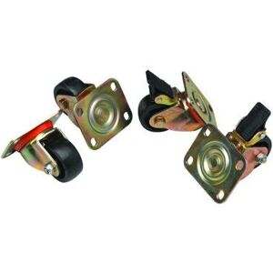 Accessoire pour rack Logon RAX110 - Roulette autoportante - Publicité Accessoire pour rack Logon RAX110 - Roulette autoportante - Publicité