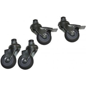 Accessoire rack Logon RAX111 - Roue pivotante murale M10 - Publicité Accessoire rack Logon RAX111 - Roue pivotante murale M10 - Publicité
