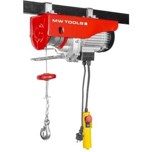 MW Tools SH40012 - Palan électrique - 200/400kg, 12/6m, 1kW - Publicité MW Tools SH40012 - Palan électrique - 200/400kg, 12/6m, 1kW - Publicité