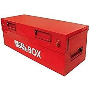 Coffre à Outils Metalworks - 265L, Rouge, Acier, Stockage Sécurisé - Publicité Coffre à Outils Metalworks - 265L, Rouge, Acier, Stockage Sécurisé - Publicité