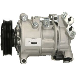 TEAMEC Compressor - Pulleydiameter 109mm - 12V - Gerenoveerd - Airconditioningcompressor TEAMEC Compressor - Pulleydiameter 109mm - 12V - Gerenoveerd - Airconditioningcompressor