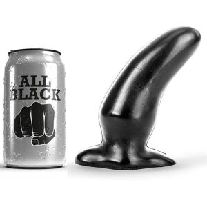 Dildo Anal All Black AB45 - Flexible, Impermeable, 13cm Dildo Anal All Black AB45 - Flexible, Impermeable, 13cm