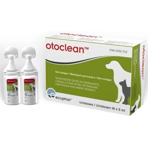 Ecuphar Otoclean Nettoyant auriculaire - 18x5 ml Animaux - Publicité Ecuphar Otoclean Nettoyant auriculaire - 18x5 ml Animaux - Publicité