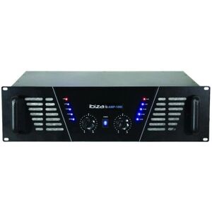Ibiza Sound AMP1000 - Amplificateur audio 800W, Noir - Publicité Ibiza Sound AMP1000 - Amplificateur audio 800W, Noir - Publicité