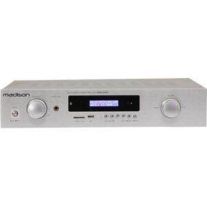Amplificateur Stéréo Bluetooth Madison Modèle MAD1400BT-WH - Maison Blanc - Publicité Amplificateur Stéréo Bluetooth Madison Modèle MAD1400BT-WH - Maison Blanc - Publicité