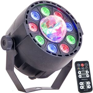 Projecteur Ibiza ASTRO RGB - 9 LEDs, DMX Projecteur Ibiza ASTRO RGB - 9 LEDs, DMX