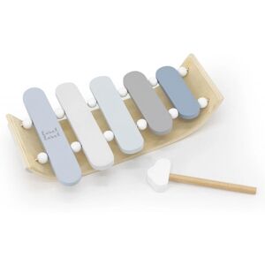 Label Label Blauw Houten Xylofoon - Muziekinstrument voor 1+ Jaar Label Label Blauw Houten Xylofoon - Muziekinstrument voor 1+ Jaar