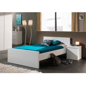 VIPACK Nachttisch - Weiß, 44x48x40cm, Modern, 1 Tür VIPACK Nachttisch - Weiß, 44x48x40cm, Modern, 1 Tür