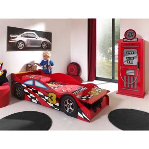 Lit enfant VIPACK Voiture de course - Rouge, 70x140 cm, sans matelas, avec sommier & LED - Publicité Lit enfant VIPACK Voiture de course - Rouge, 70x140 cm, sans matelas, avec sommier & LED - Publicité