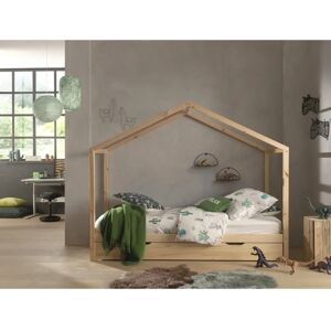 VIPACK Dallas Hausbett mit Stauraum-Schublade - Kindermöbel aus Holz VIPACK Dallas Hausbett mit Stauraum-Schublade - Kindermöbel aus Holz