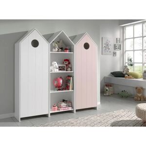 VIPACK Casami Schlafzimmermöbel-Set - Weiß/Rosa VIPACK Casami Schlafzimmermöbel-Set - Weiß/Rosa