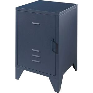 Vipack Bronxx Sideboard - Métal Durable, Bleu, 60x40cm - Publicité Vipack Bronxx Sideboard - Métal Durable, Bleu, 60x40cm - Publicité