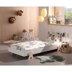 VIPACK Modulo Kinderbett Weiß - Platzsparendes Stapelbett VIPACK Modulo Kinderbett Weiß - Platzsparendes Stapelbett