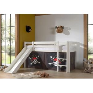 Vipack Pino Baby Hochbett mit Rutsche & Textilset Vipack Pino Baby Hochbett mit Rutsche & Textilset