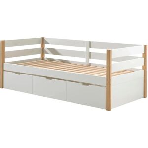 VIPACK 90x200cm Weiß Kinderbett mit Schublade - Kojenbett VIPACK 90x200cm Weiß Kinderbett mit Schublade - Kojenbett