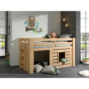 VIPACK Oliver Kinderbett Beige 90x200cm - Kiefernholz VIPACK Oliver Kinderbett Beige 90x200cm - Kiefernholz