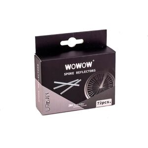 Wowow Bike Reflectors Set - 72 Units - Front/Rear - Safety Wowow Bike Reflectors Set - 72 Units - Front/Rear - Safety