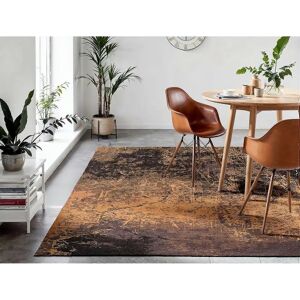 Alfombra Louis De Poortere Cracks Deep Mine - Marrón/Naranja - 170x240cm - Diseño Moderno Alfombra Louis De Poortere Cracks Deep Mine - Marrón/Naranja - 170x240cm - Diseño Moderno