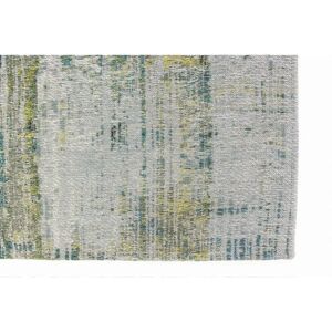 Alfombra Louis De Poortere Atlantic Streaks Verde/Azul - Vintage, Hecha a Mano, Antideslizante, 140x200cm Alfombra Louis De Poortere Atlantic Streaks Verde/Azul - Vintage, Hecha a Mano, Antideslizante, 140x200cm