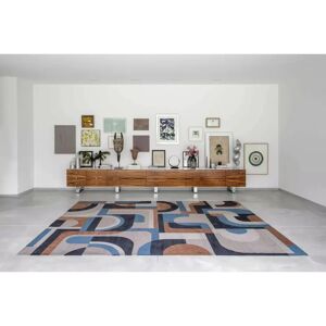 Louis De Poortere Module Rug - Geometric Design - Handmade - Belgium Louis De Poortere Module Rug - Geometric Design - Handmade - Belgium