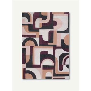 Alfombra Nuance Rosa/Gris de Louis de Poortere - Diseño geométrico Alfombra Nuance Rosa/Gris de Louis de Poortere - Diseño geométrico