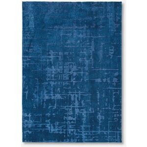 Alfombra Louis De Poortere Suarez Azul de tejido plano - Alfombra Alfombra Louis De Poortere Suarez Azul de tejido plano - Alfombra