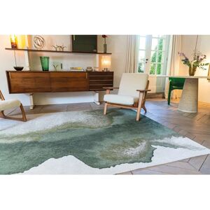 Louis de Poortere Meditation Lagoon Palm Green - Rug Louis de Poortere Meditation Lagoon Palm Green - Rug