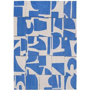 Tapis Louis De Poortere Craft Papercut Campanula - Bleu 140x200cm - Publicité Tapis Louis De Poortere Craft Papercut Campanula - Bleu 140x200cm - Publicité