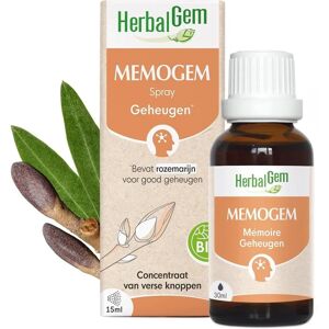 Herbalgem MemoGem Support de Mémoire Bio - Compléments Herbalgem MemoGem Support de Mémoire Bio - Compléments