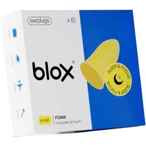 BLOX Petits Bouchons d'Oreilles Jaunes en Mousse - Protection Auditive BLOX Petits Bouchons d'Oreilles Jaunes en Mousse - Protection Auditive
