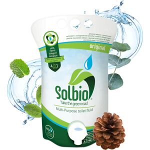 Solbio 1,6L Líquido Sanitario Biológico - Aditivo Ecológico para Inodoros Solbio 1,6L Líquido Sanitario Biológico - Aditivo Ecológico para Inodoros