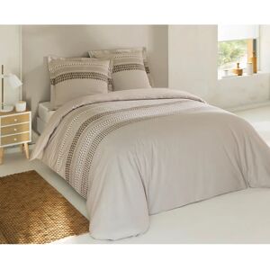 Ensemble de housse de duvet Anthony VISION - 200x200cm Beige - Publicité Ensemble de housse de duvet Anthony VISION - 200x200cm Beige - Publicité