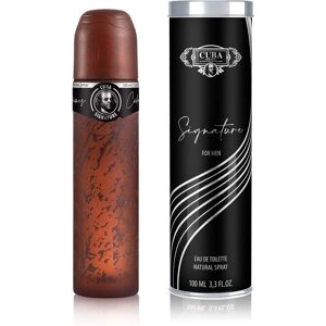 Cuba Signature Eau de Toilette - Muži 100ml Tmavě hnědá Cuba Signature Eau de Toilette - Muži 100ml Tmavě hnědá