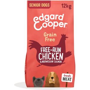 Edgard & Cooper Chicken Salmon Senior Dog Food - 12kg Edgard & Cooper Chicken Salmon Senior Dog Food - 12kg