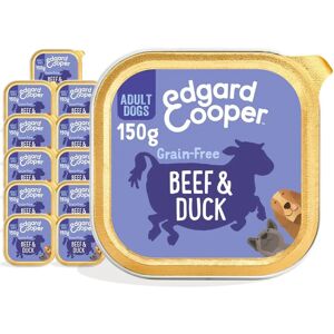Edgard & Cooper Grain Free Dog Food with Beef & Duck - 11x150g Edgard & Cooper Grain Free Dog Food with Beef & Duck - 11x150g