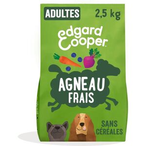Nourriture pour chiens sans céréales d'agneau Edgard & Cooper - 2,5kg - Publicité Nourriture pour chiens sans céréales d'agneau Edgard & Cooper - 2,5kg - Publicité