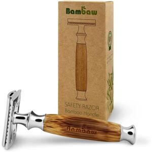 Rasoir de Sécurité en Bambou Bambaw Argent - Rasoir Sécurité - Publicité Rasoir de Sécurité en Bambou Bambaw Argent - Rasoir Sécurité - Publicité
