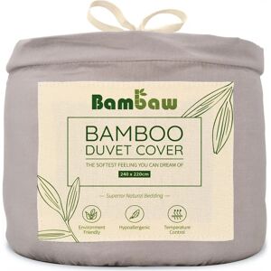 Funda nórdica de bambú - Gris - 240x220 - Tipo de producto Funda nórdica de bambú - Gris - 240x220 - Tipo de producto