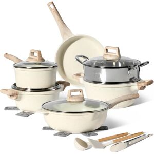 Set de 15 pièces de casseroles en granit antiadhésif - Just Perfecto - Publicité Set de 15 pièces de casseroles en granit antiadhésif - Just Perfecto - Publicité