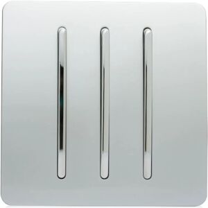 Trendi - ART-SS6SI - 3 Gang - 2 Way - Light Switch Trendi - ART-SS6SI - 3 Gang - 2 Way - Light Switch