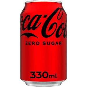 Coca-Cola Zero 33cl - Lot de 24 Boissons gazeuses - Publicité Coca-Cola Zero 33cl - Lot de 24 Boissons gazeuses - Publicité