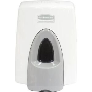 Dispositivo de espuma Rubbermaid para assento de vaso sanitário - 400ml - Plástico branco Dispositivo de espuma Rubbermaid para assento de vaso sanitário - 400ml - Plástico branco