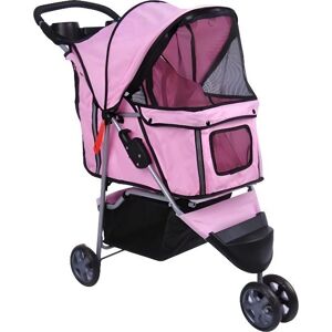 Bc-elec Poussette Rose pour Animaux - Pliable, Moustiquaire UV, 1-2 Animaux - Type d'Animal - Publicité Bc-elec Poussette Rose pour Animaux - Pliable, Moustiquaire UV, 1-2 Animaux - Type d'Animal - Publicité