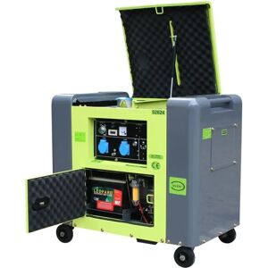 Vara Motors 92624 Generador - Diésel, 5.5kW, 230V, Verde Vara Motors 92624 Generador - Diésel, 5.5kW, 230V, Verde