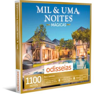 ODISSEIAS - MIL UMA NOITES MAGICAS - Fim de semana - Presente de feriado - Cartão-presente ODISSEIAS - MIL UMA NOITES MAGICAS - Fim de semana - Presente de feriado - Cartão-presente