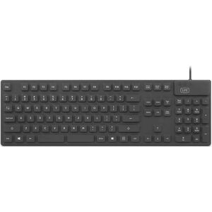 1Life - kb:cleanboard - Silicone Preto - Teclado 1Life - kb:cleanboard - Silicone Preto - Teclado