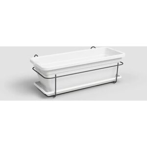 Kit de Jardinage Balcon VENEZIA Blanc - 6 Pièces - Publicité Kit de Jardinage Balcon VENEZIA Blanc - 6 Pièces - Publicité