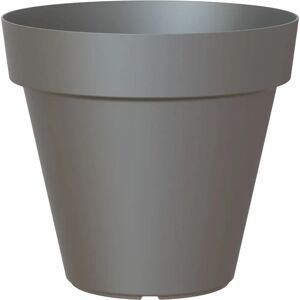 Artevasi D25Cm Topf - Für drinnen und draußen, Anthrazit, Klassisches Design Artevasi D25Cm Topf - Für drinnen und draußen, Anthrazit, Klassisches Design