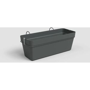 Artevasi - Pot de Plante Capri Anthracite 50cm - Pot Suspendu pour Balcon - Publicité Artevasi - Pot de Plante Capri Anthracite 50cm - Pot Suspendu pour Balcon - Publicité