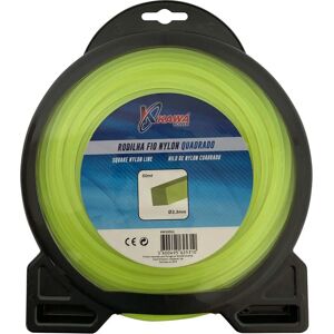 Kawapower Nylon Draad Vierkant 3,3mm x 50m - Elektrisch Gereedschap Kawapower Nylon Draad Vierkant 3,3mm x 50m - Elektrisch Gereedschap